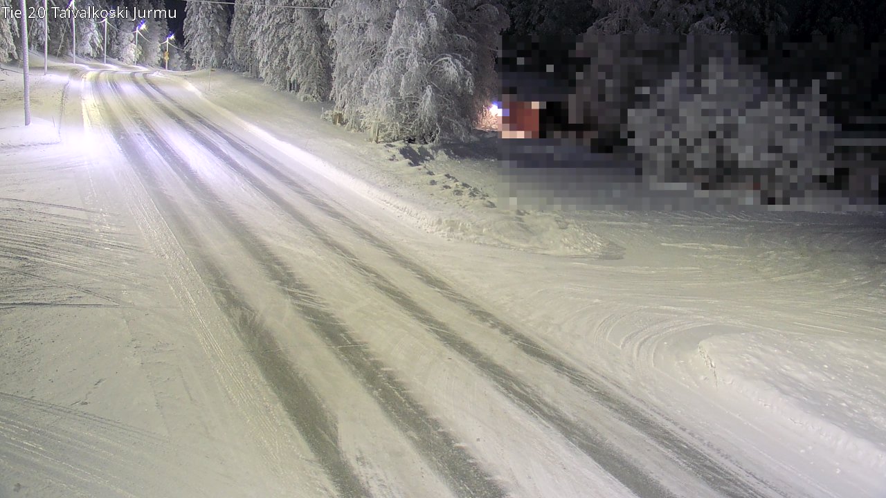 Kelikamerat Kuva Tie 20 Taivalkoski, Jurmu, Taivalkoski, Pohjois-Pohjanmaa