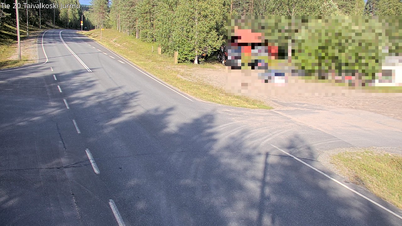 Kelikamerat Kuva Tie 20 Taivalkoski, Jurmu, Taivalkoski, Pohjois-Pohjanmaa