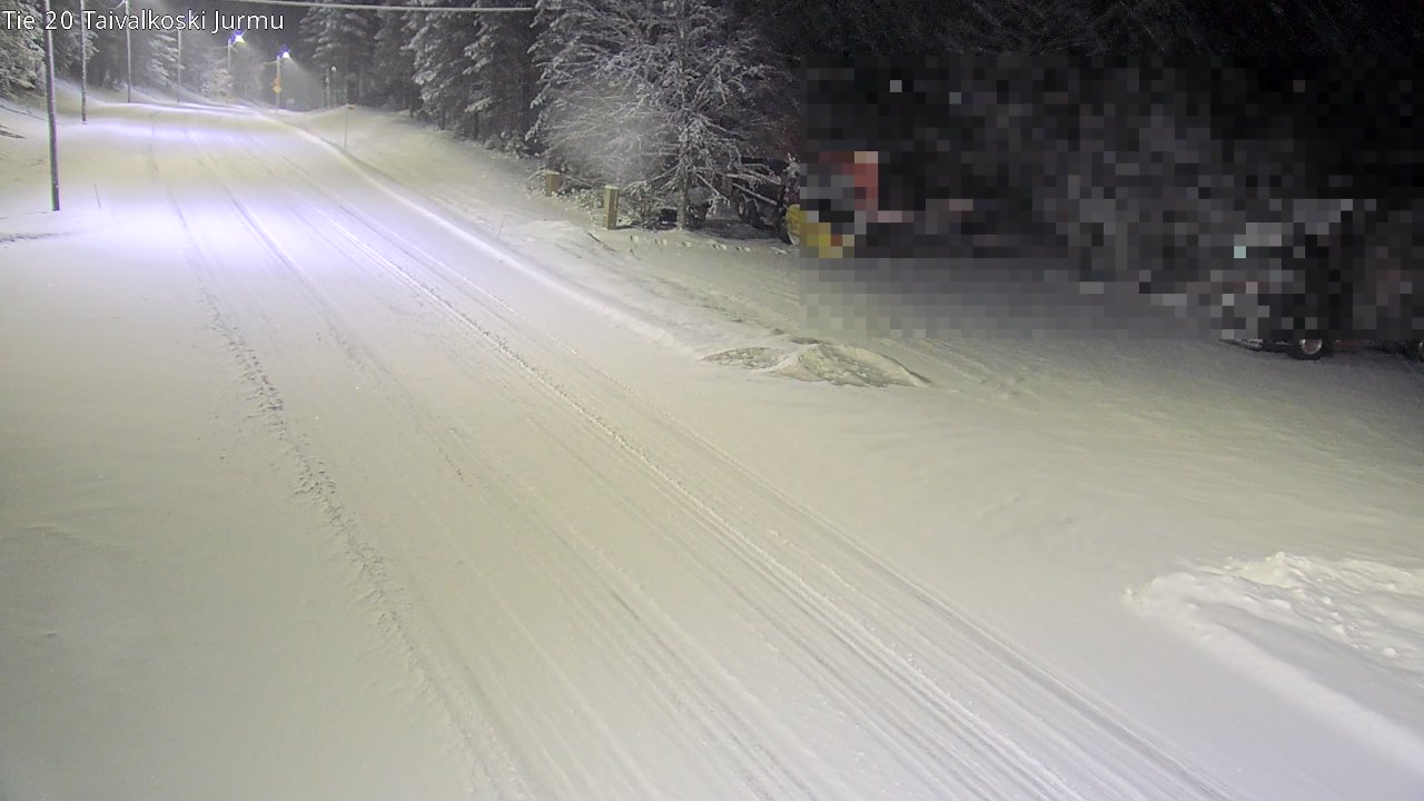 Kelikamerat Kuva Tie 20 Taivalkoski, Jurmu, Taivalkoski, Pohjois-Pohjanmaa