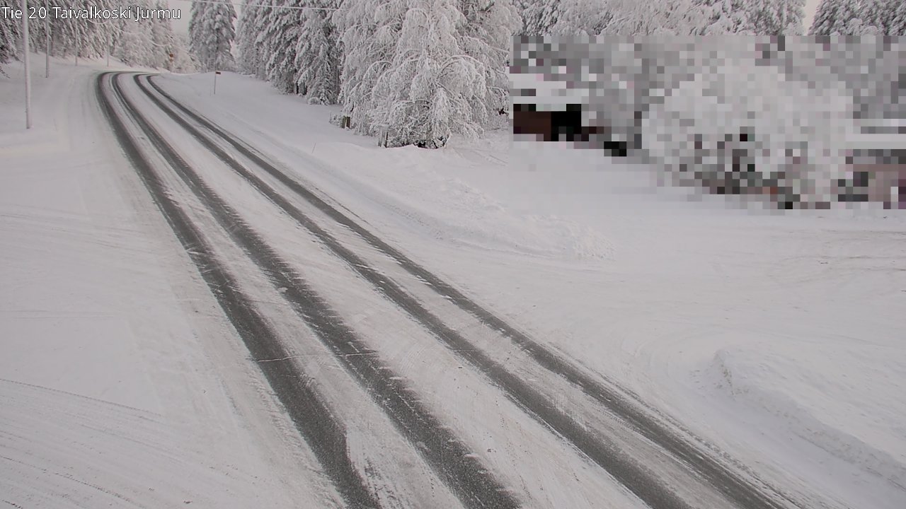 Kelikamerat Kuva Tie 20 Taivalkoski, Jurmu, Taivalkoski, Pohjois-Pohjanmaa