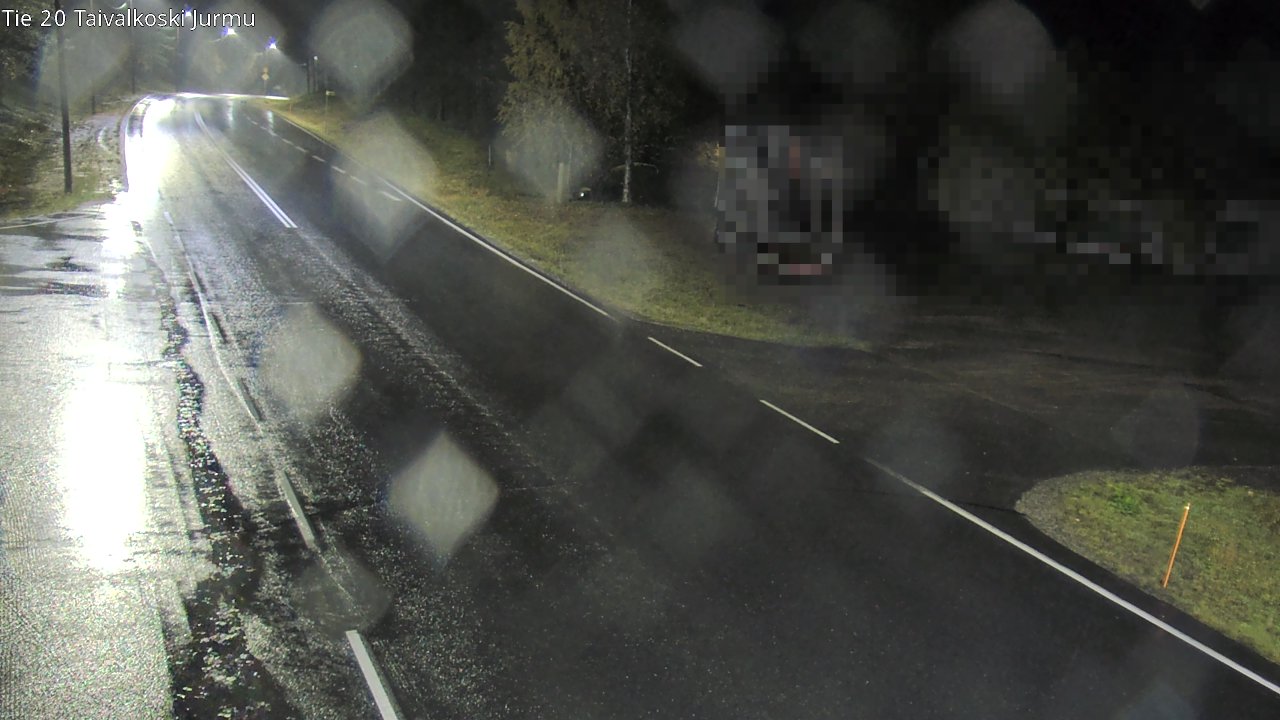 Weather Camera Image Väg 20 Taivalkoski, Jurmu, Taivalkoski, Pohjois-Pohjanmaa