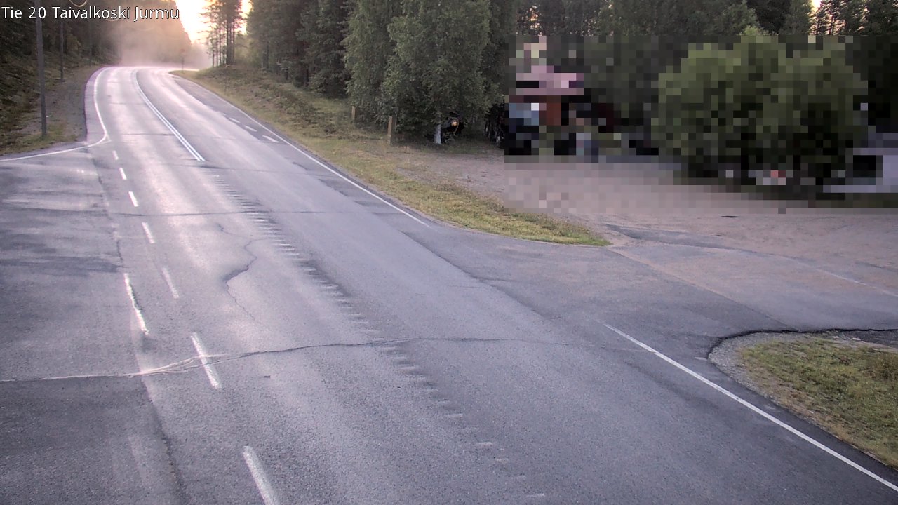 Kelikamerat Kuva Tie 20 Taivalkoski, Jurmu, Taivalkoski, Pohjois-Pohjanmaa