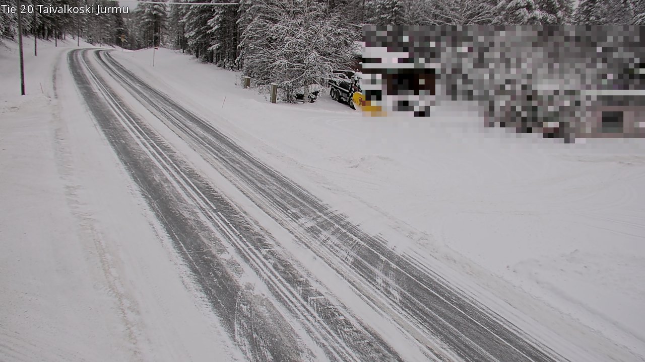 Weather Camera Image Väg 20 Taivalkoski, Jurmu, Taivalkoski, Pohjois-Pohjanmaa