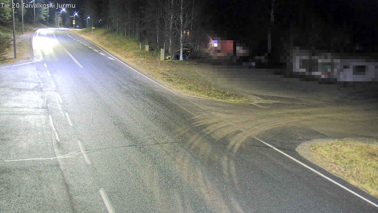 Kelikamerat Kuva Tie 20 Taivalkoski, Jurmu, Taivalkoski, Pohjois-Pohjanmaa