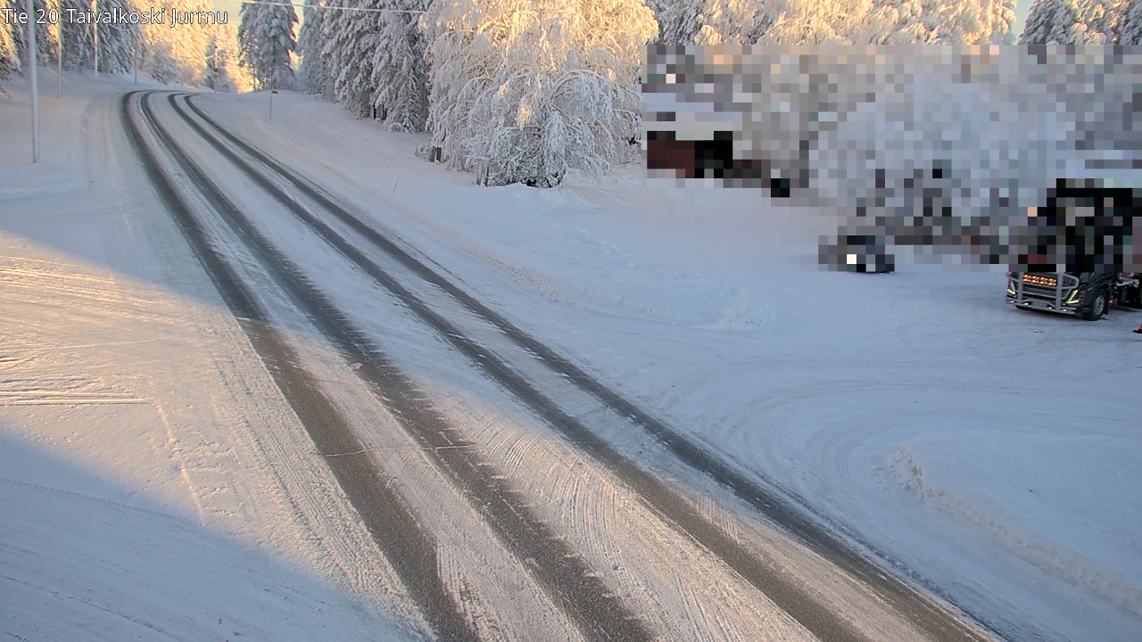 Kelikamerat Kuva Tie 20 Taivalkoski, Jurmu, Taivalkoski, Pohjois-Pohjanmaa