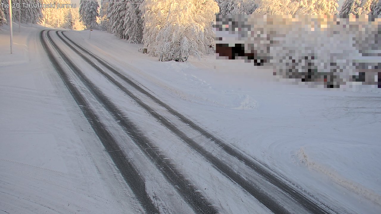 Kelikamerat Kuva Tie 20 Taivalkoski, Jurmu, Taivalkoski, Pohjois-Pohjanmaa
