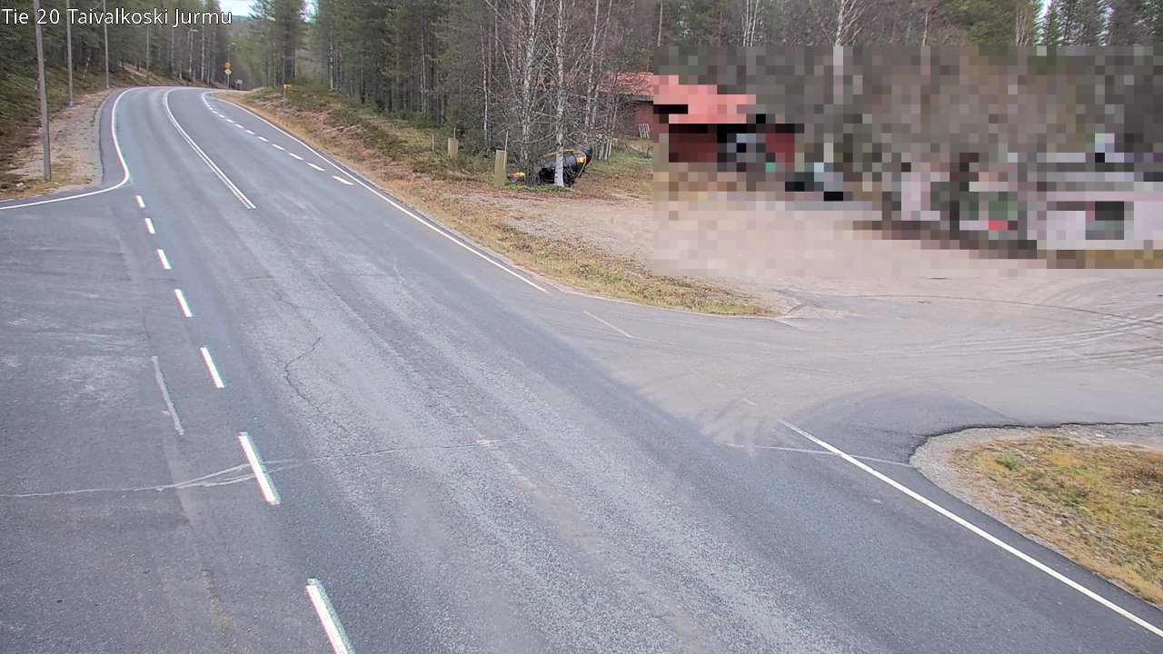 Kelikamerat Kuva Tie 20 Taivalkoski, Jurmu, Taivalkoski, Pohjois-Pohjanmaa