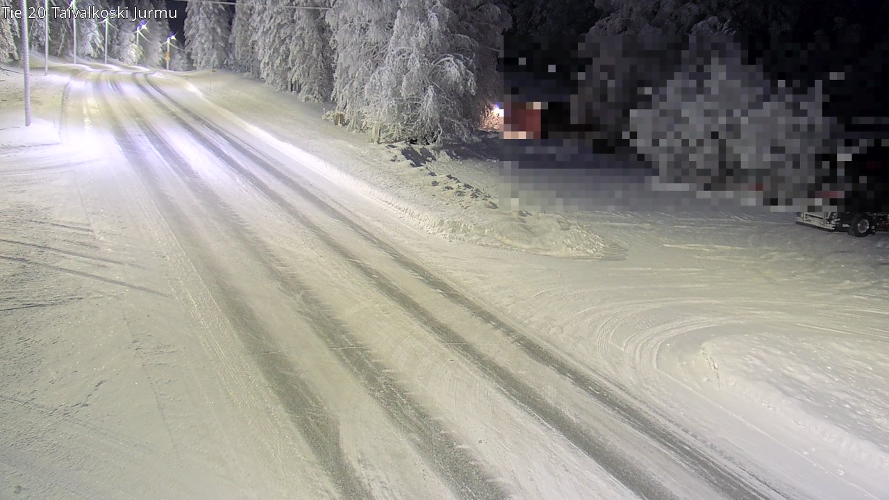 Kelikamerat Kuva Tie 20 Taivalkoski, Jurmu, Taivalkoski, Pohjois-Pohjanmaa