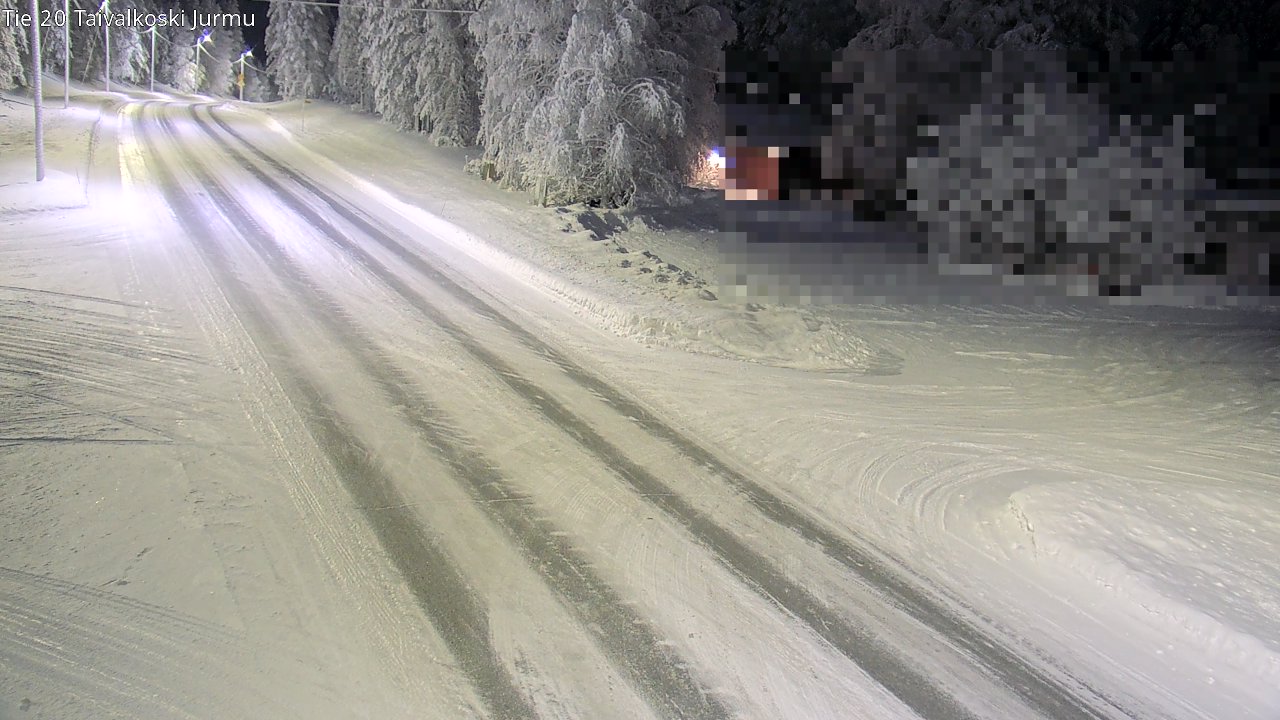 Kelikamerat Kuva Tie 20 Taivalkoski, Jurmu, Taivalkoski, Pohjois-Pohjanmaa