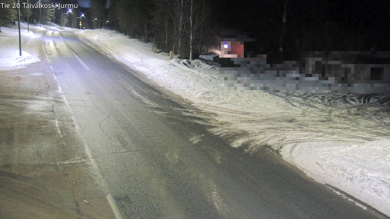 Kelikamerat Kuva Tie 20 Taivalkoski, Jurmu, Taivalkoski, Pohjois-Pohjanmaa
