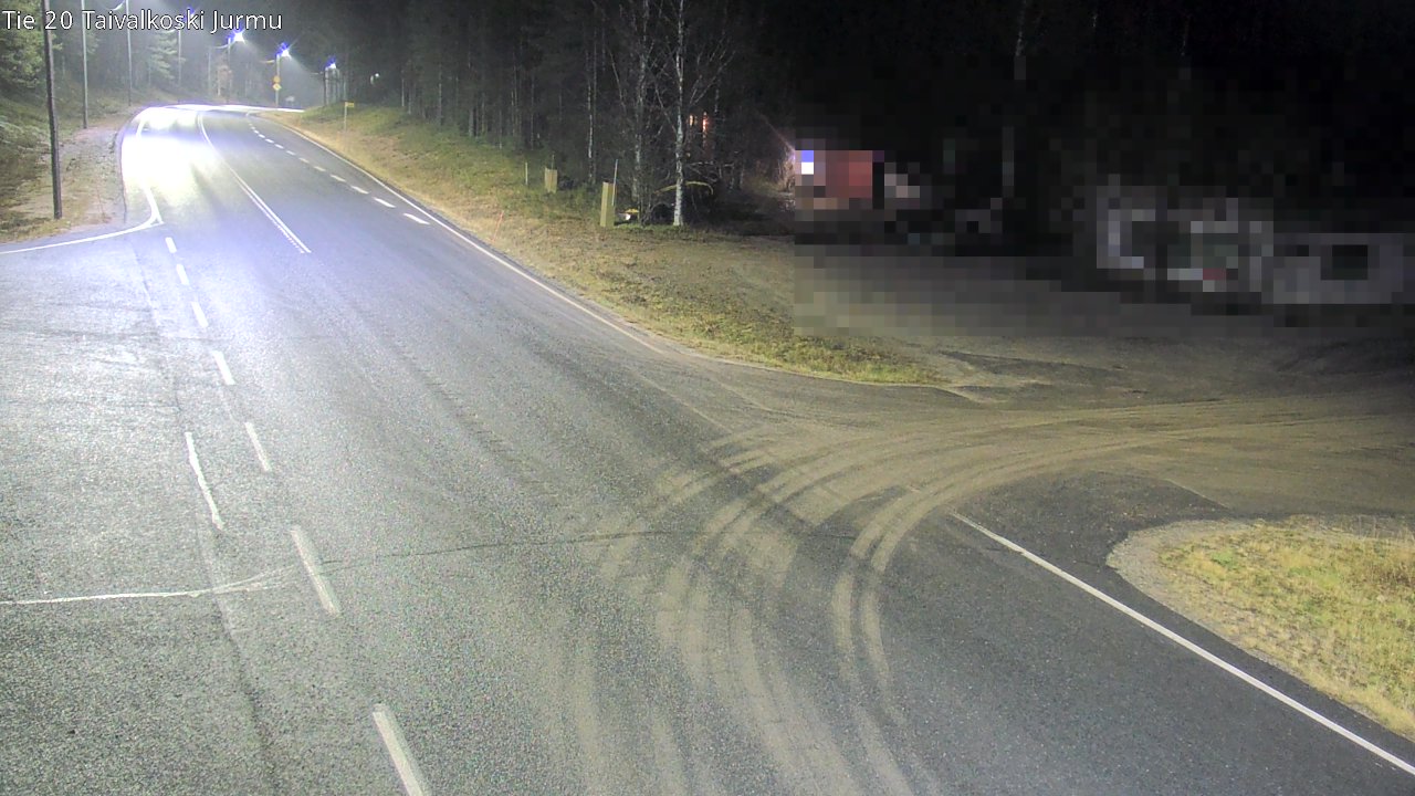 Kelikamerat Kuva Tie 20 Taivalkoski, Jurmu, Taivalkoski, Pohjois-Pohjanmaa