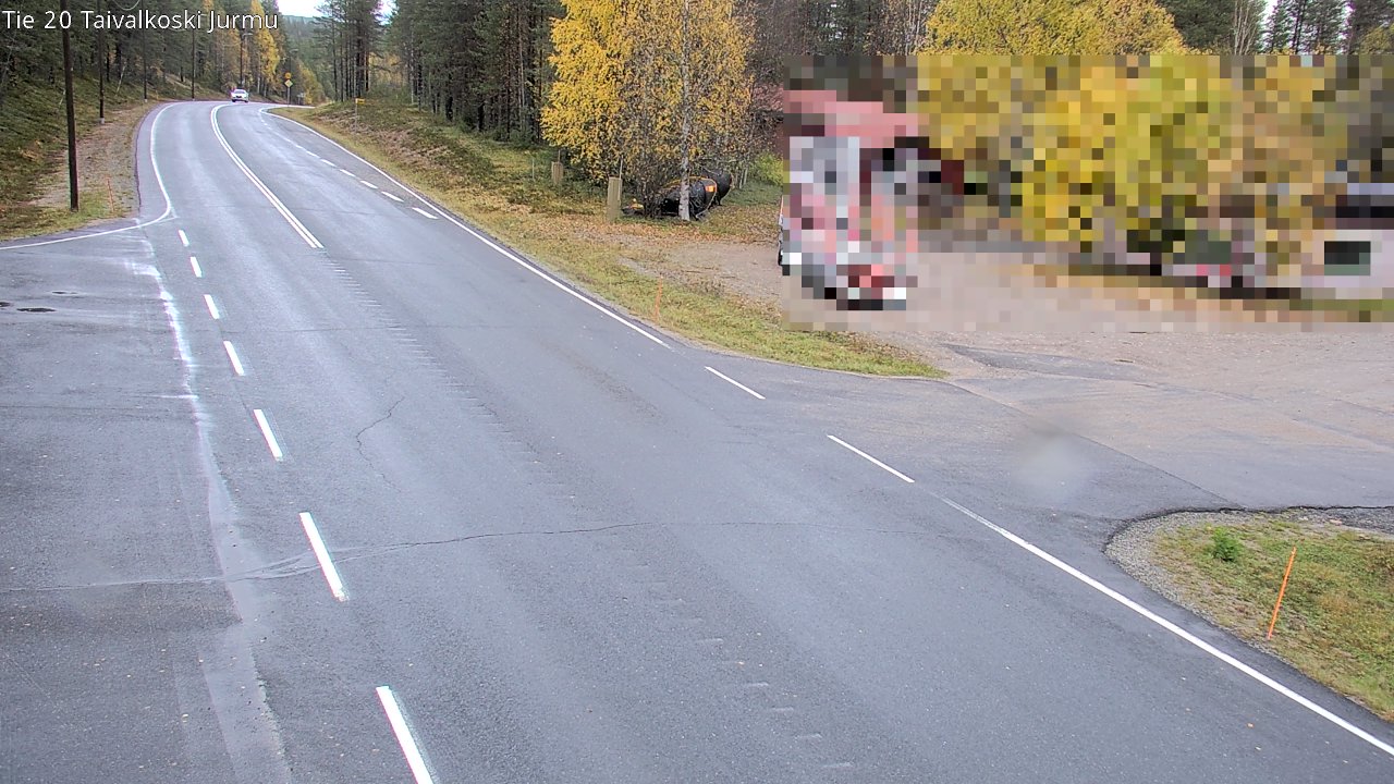 Kelikamerat Kuva Tie 20 Taivalkoski, Jurmu, Taivalkoski, Pohjois-Pohjanmaa