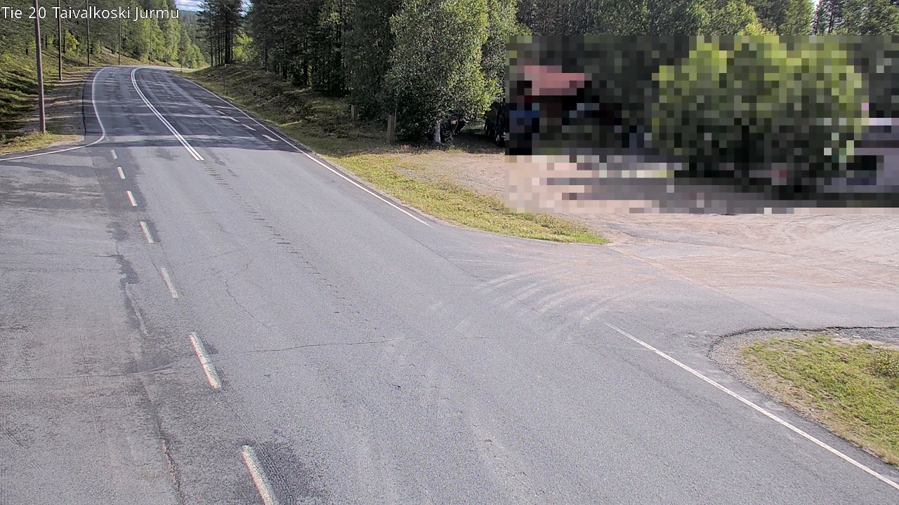 Kelikamerat Kuva Tie 20 Taivalkoski, Jurmu, Taivalkoski, Pohjois-Pohjanmaa