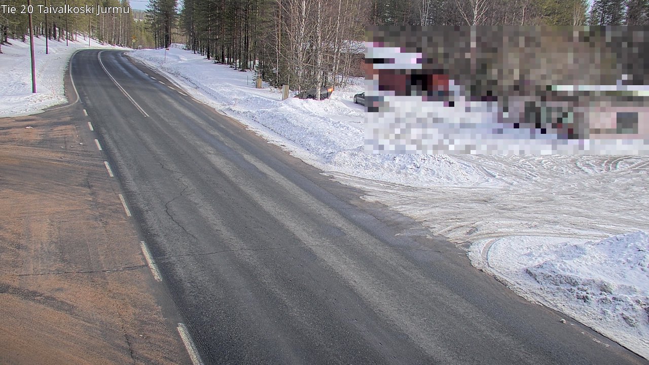 Kelikamerat Kuva Tie 20 Taivalkoski, Jurmu, Taivalkoski, Pohjois-Pohjanmaa