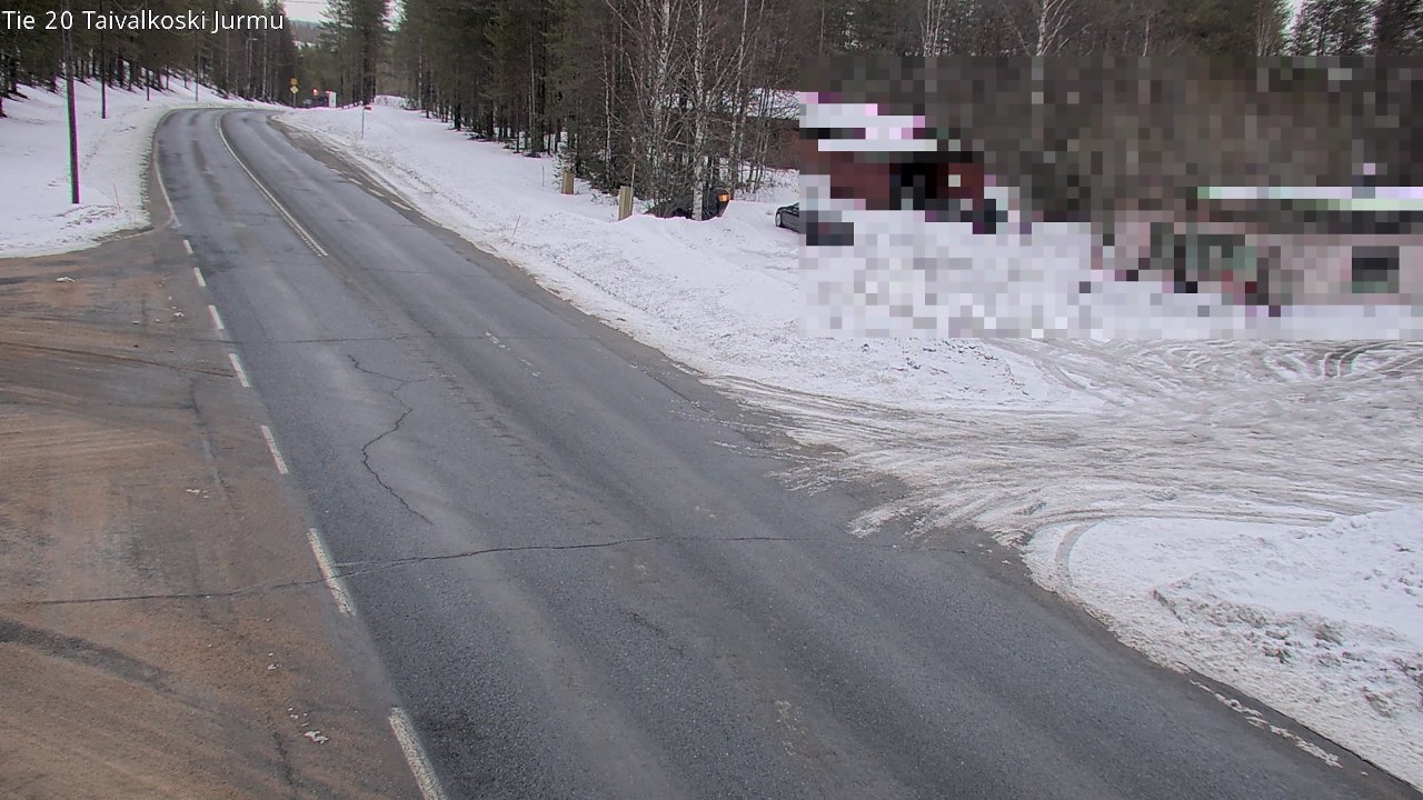 Kelikamerat Kuva Tie 20 Taivalkoski, Jurmu, Taivalkoski, Pohjois-Pohjanmaa