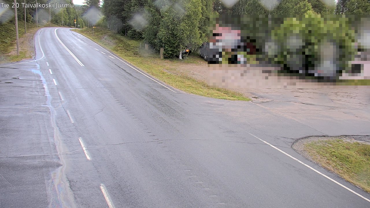 Weather Camera Image Road 20 Taivalkoski, Jurmu, Taivalkoski, Pohjois-Pohjanmaa