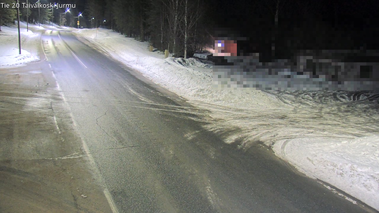 Kelikamerat Kuva Tie 20 Taivalkoski, Jurmu, Taivalkoski, Pohjois-Pohjanmaa