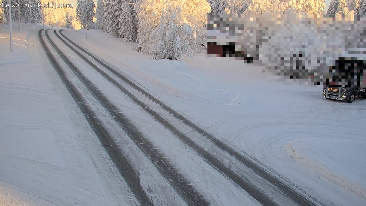 Kelikamerat Kuva Tie 20 Taivalkoski, Jurmu, Taivalkoski, Pohjois-Pohjanmaa
