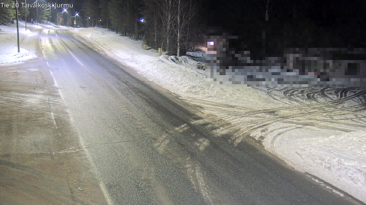 Kelikamerat Kuva Tie 20 Taivalkoski, Jurmu, Taivalkoski, Pohjois-Pohjanmaa