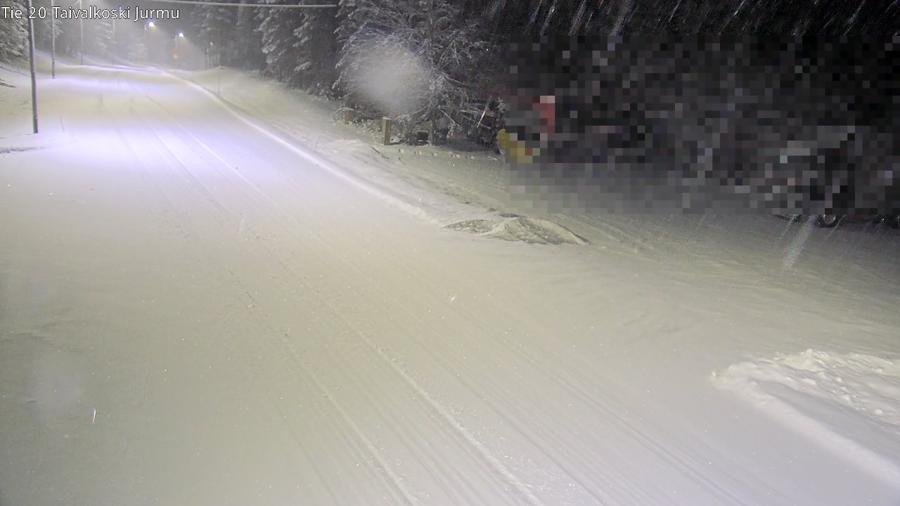 Kelikamerat Kuva Tie 20 Taivalkoski, Jurmu, Taivalkoski, Pohjois-Pohjanmaa