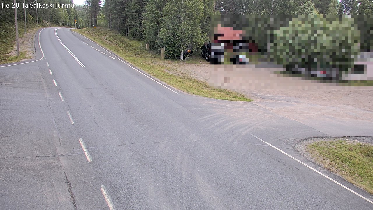 Kelikamerat Kuva Tie 20 Taivalkoski, Jurmu, Taivalkoski, Pohjois-Pohjanmaa