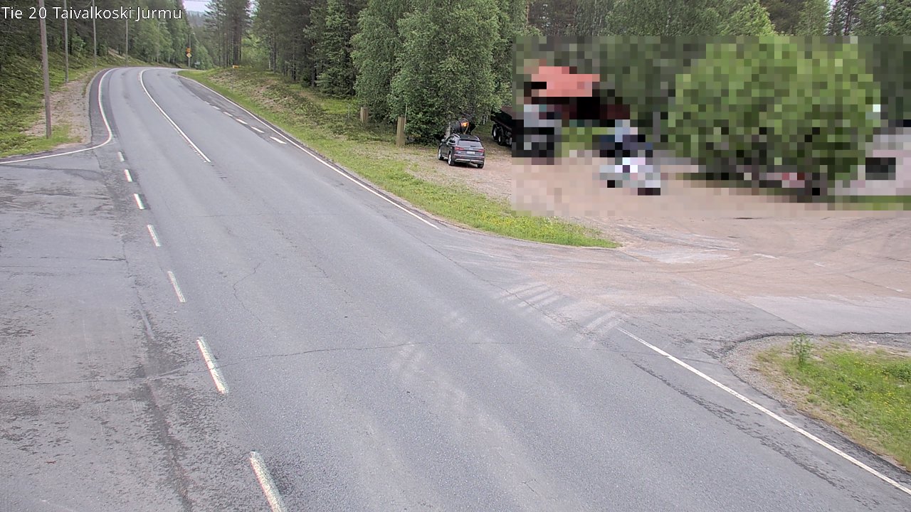 Kelikamerat Kuva Tie 20 Taivalkoski, Jurmu, Taivalkoski, Pohjois-Pohjanmaa