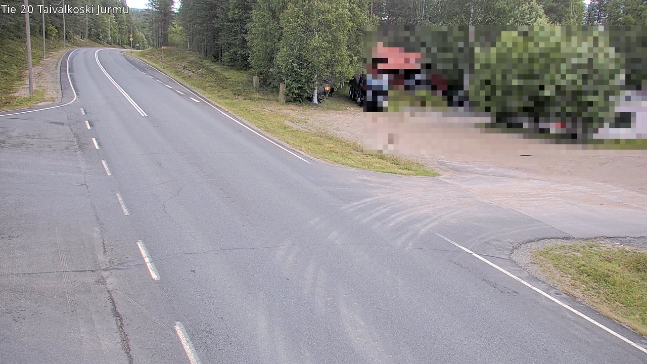 Kelikamerat Kuva Tie 20 Taivalkoski, Jurmu, Taivalkoski, Pohjois-Pohjanmaa