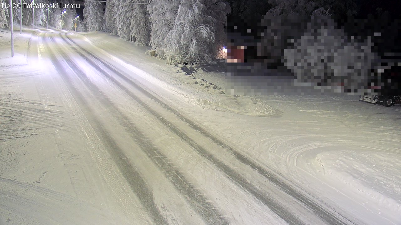 Kelikamerat Kuva Tie 20 Taivalkoski, Jurmu, Taivalkoski, Pohjois-Pohjanmaa