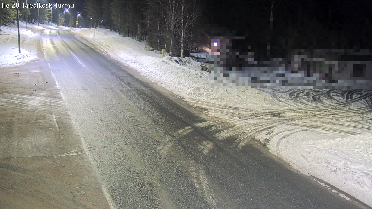 Kelikamerat Kuva Tie 20 Taivalkoski, Jurmu, Taivalkoski, Pohjois-Pohjanmaa