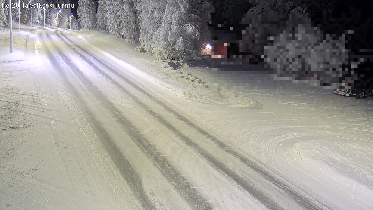 Kelikamerat Kuva Tie 20 Taivalkoski, Jurmu, Taivalkoski, Pohjois-Pohjanmaa
