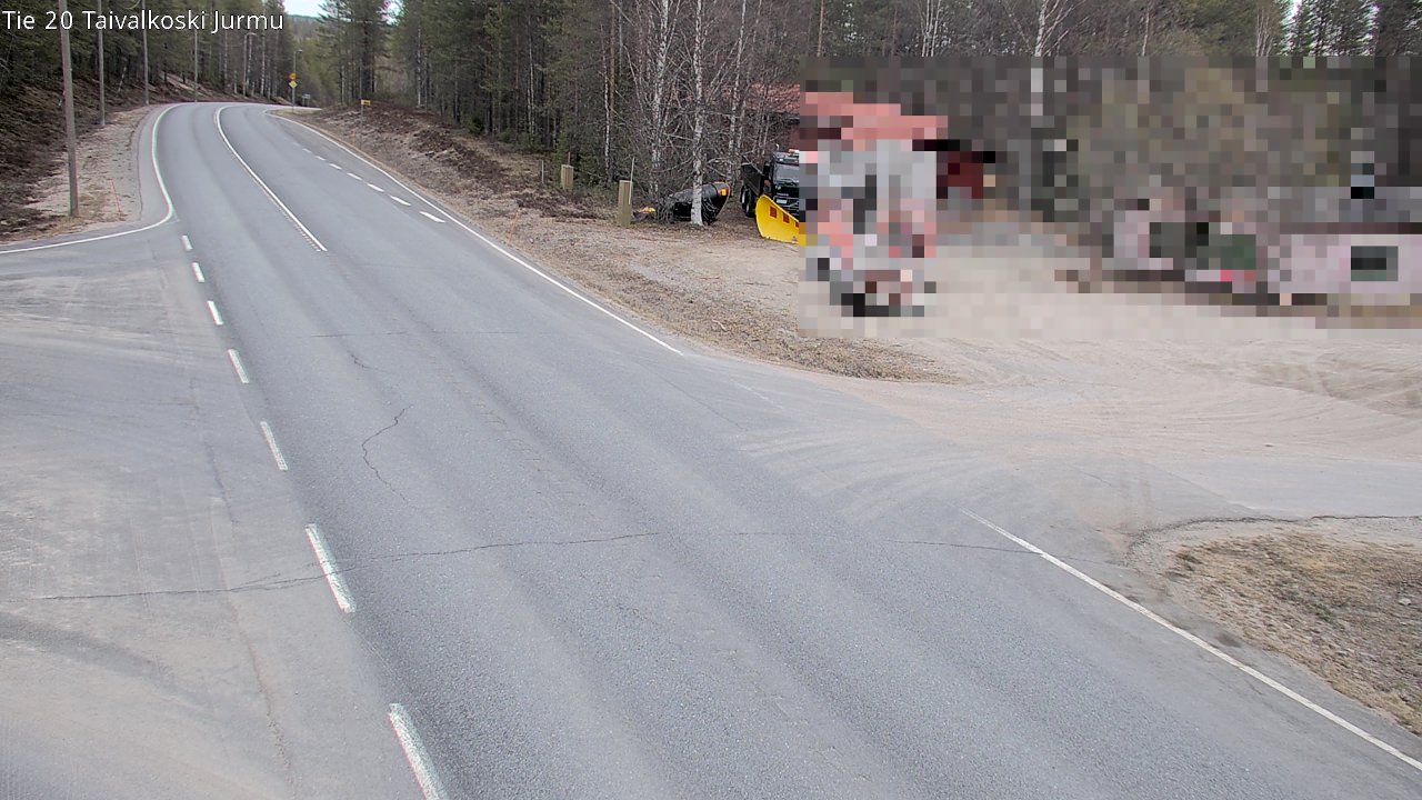 Kelikamerat Kuva Tie 20 Taivalkoski, Jurmu, Taivalkoski, Pohjois-Pohjanmaa