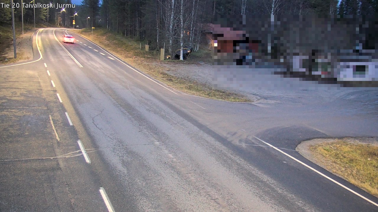 Kelikamerat Kuva Tie 20 Taivalkoski, Jurmu, Taivalkoski, Pohjois-Pohjanmaa