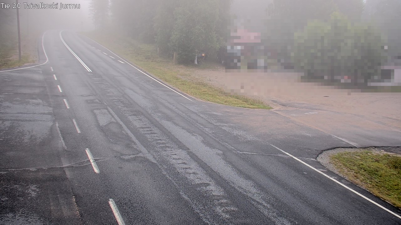 Weather Camera Image Road 20 Taivalkoski, Jurmu, Taivalkoski, Pohjois-Pohjanmaa