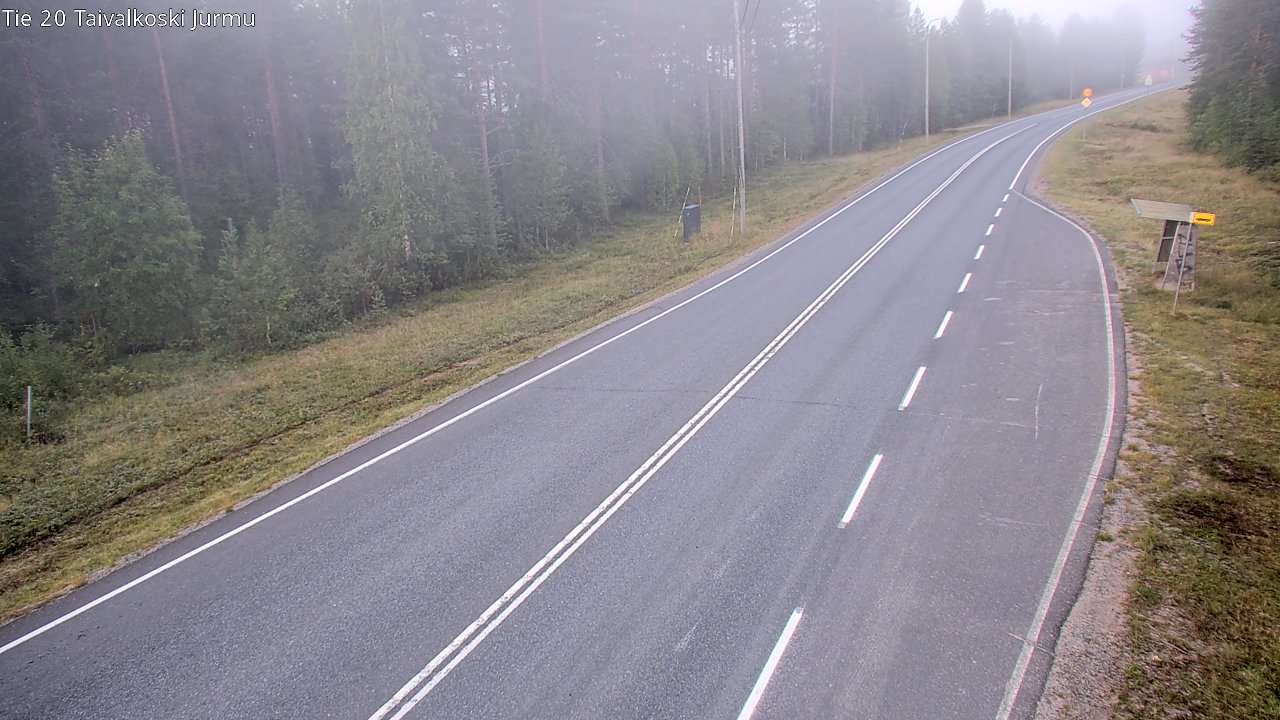 Kelikamerat Kuva Tie 20 Taivalkoski, Jurmu, Taivalkoski, Pohjois-Pohjanmaa