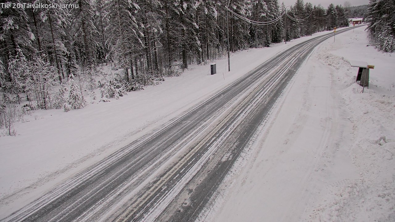 Kelikamerat Kuva Tie 20 Taivalkoski, Jurmu, Taivalkoski, Pohjois-Pohjanmaa