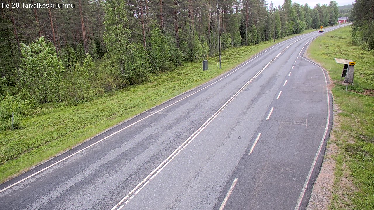 Kelikamerat Kuva Tie 20 Taivalkoski, Jurmu, Taivalkoski, Pohjois-Pohjanmaa
