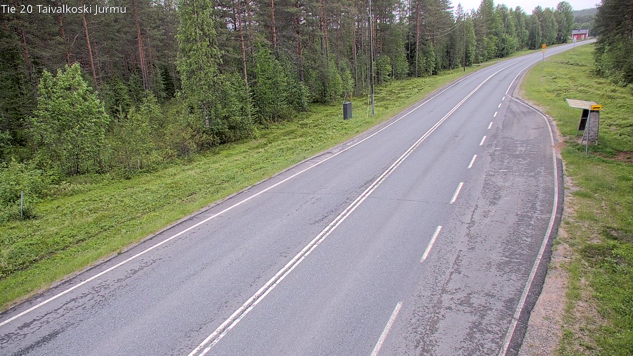 Kelikamerat Kuva Tie 20 Taivalkoski, Jurmu, Taivalkoski, Pohjois-Pohjanmaa
