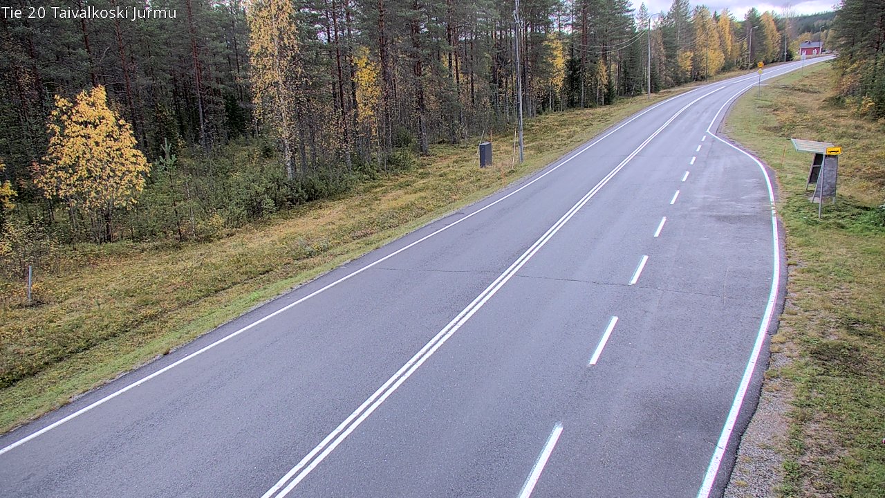 Kelikamerat Kuva Tie 20 Taivalkoski, Jurmu, Taivalkoski, Pohjois-Pohjanmaa
