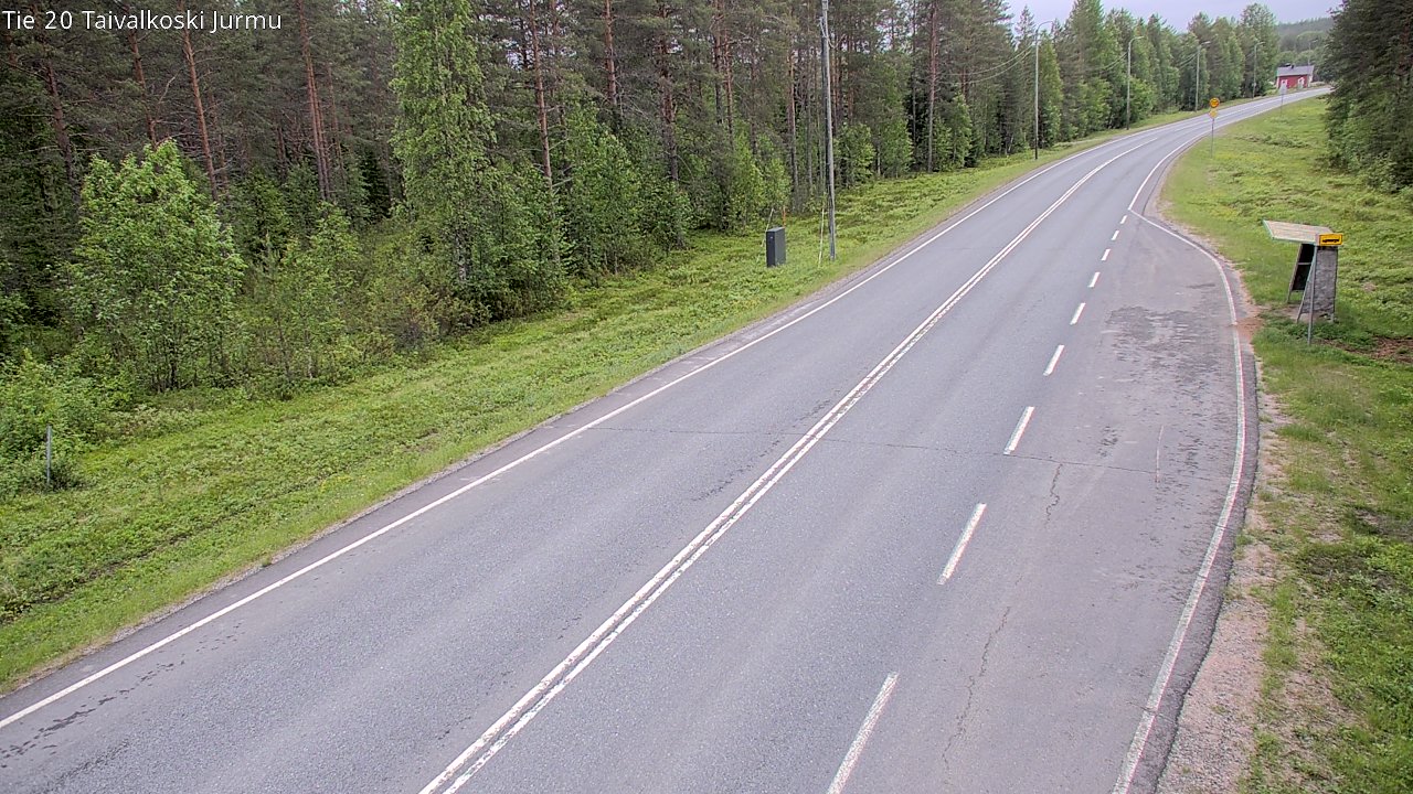 Kelikamerat Kuva Tie 20 Taivalkoski, Jurmu, Taivalkoski, Pohjois-Pohjanmaa