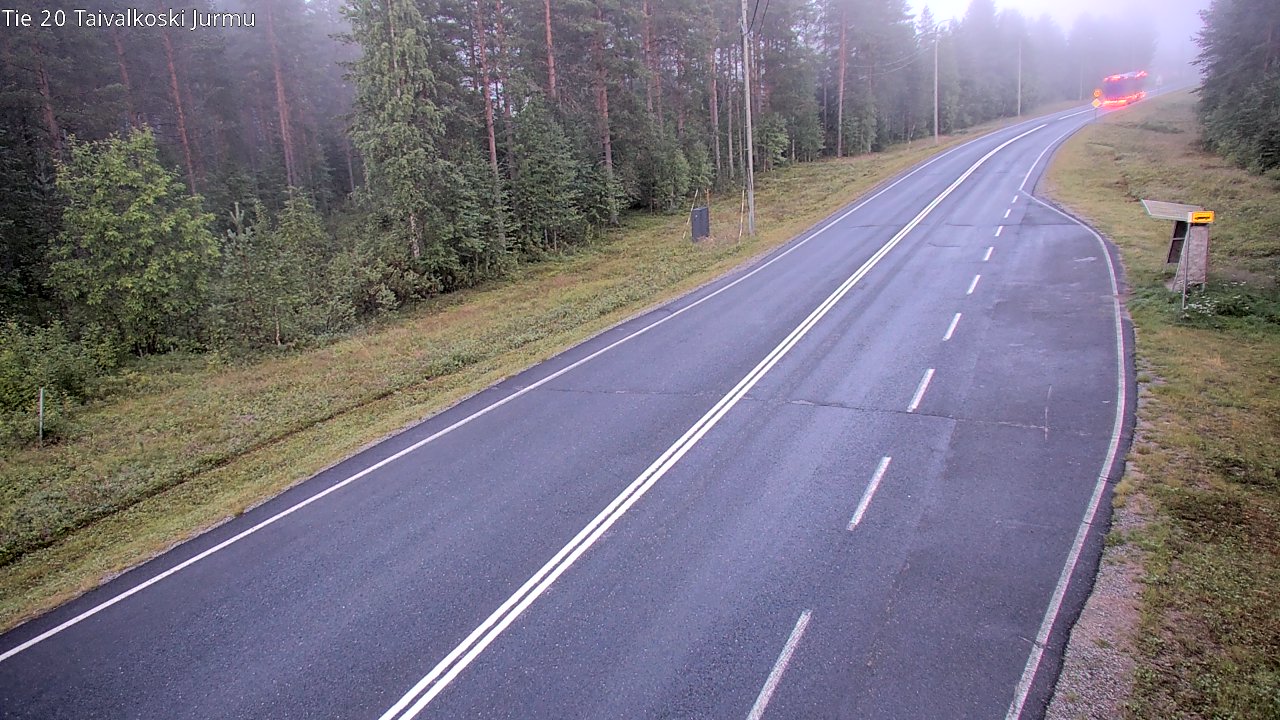 Kelikamerat Kuva Tie 20 Taivalkoski, Jurmu, Taivalkoski, Pohjois-Pohjanmaa