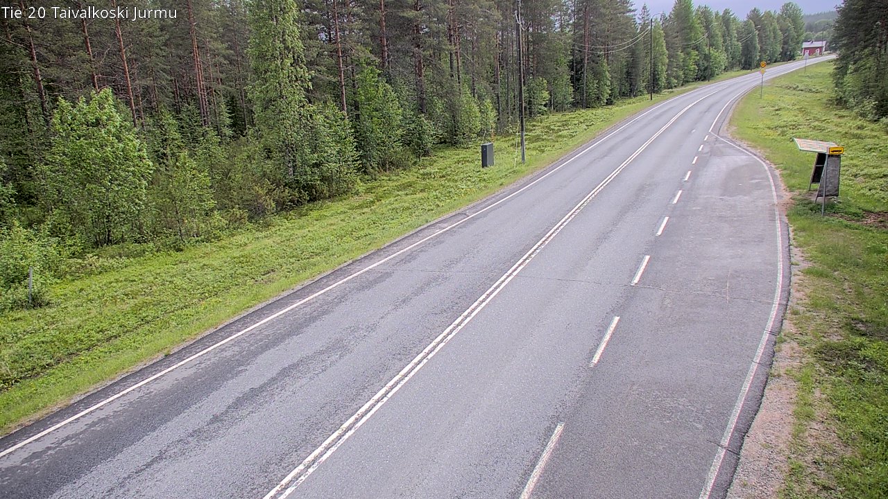 Kelikamerat Kuva Tie 20 Taivalkoski, Jurmu, Taivalkoski, Pohjois-Pohjanmaa