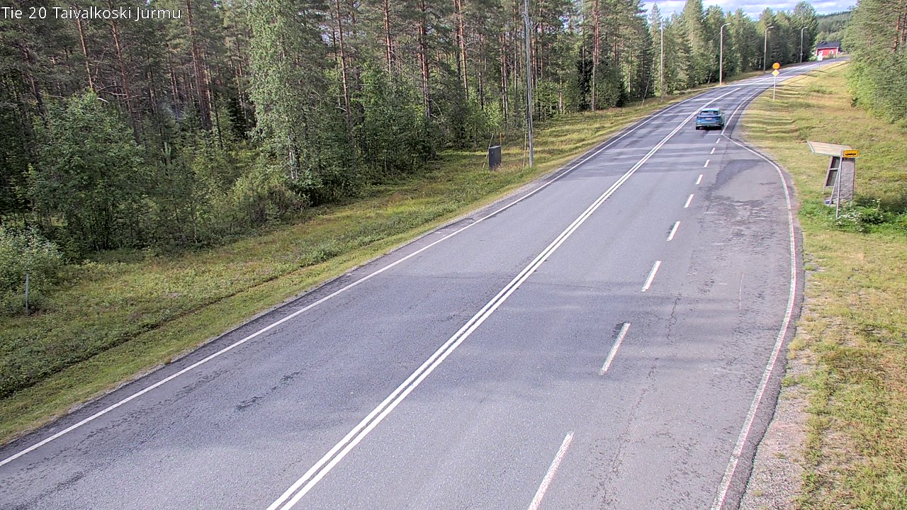 Kelikamerat Kuva Tie 20 Taivalkoski, Jurmu, Taivalkoski, Pohjois-Pohjanmaa