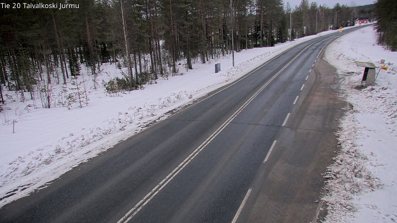 Kelikamerat Kuva Tie 20 Taivalkoski, Jurmu, Taivalkoski, Pohjois-Pohjanmaa