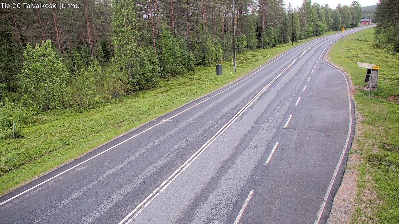 Kelikamerat Kuva Tie 20 Taivalkoski, Jurmu, Taivalkoski, Pohjois-Pohjanmaa