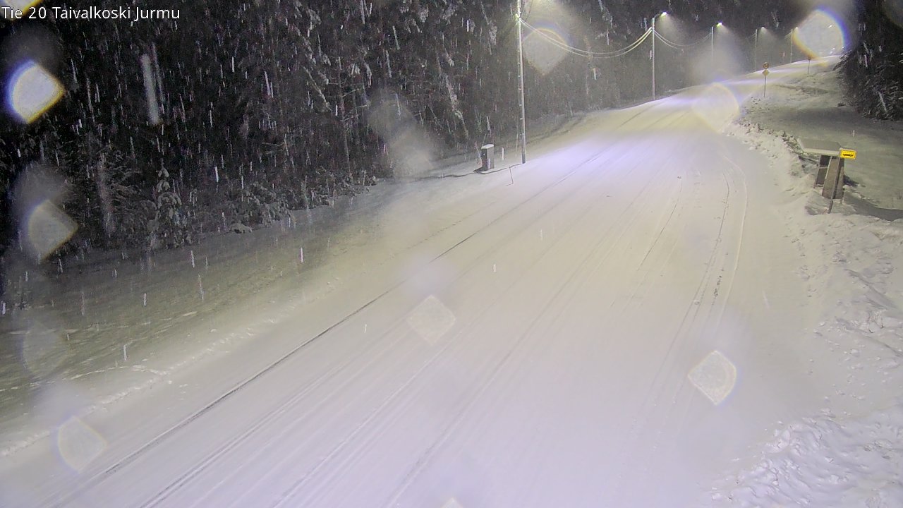 Kelikamerat Kuva Tie 20 Taivalkoski, Jurmu, Taivalkoski, Pohjois-Pohjanmaa