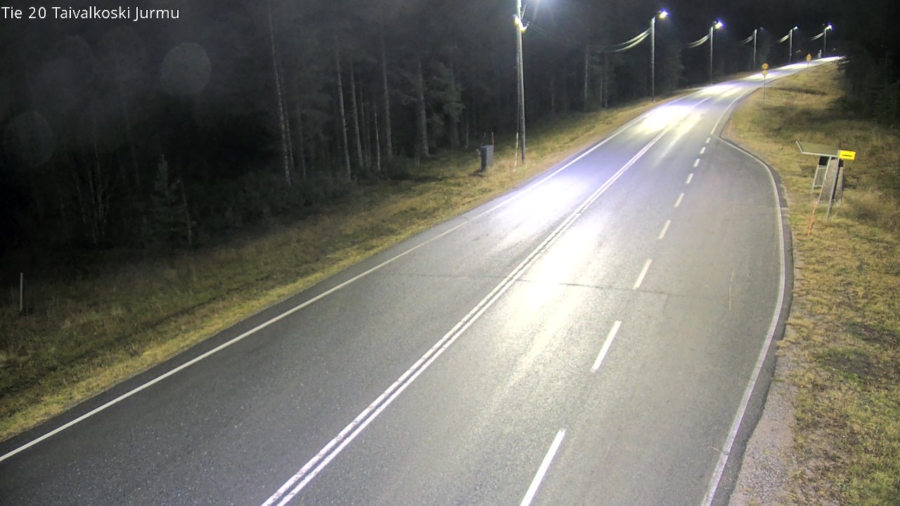 Kelikamerat Kuva Tie 20 Taivalkoski, Jurmu, Taivalkoski, Pohjois-Pohjanmaa