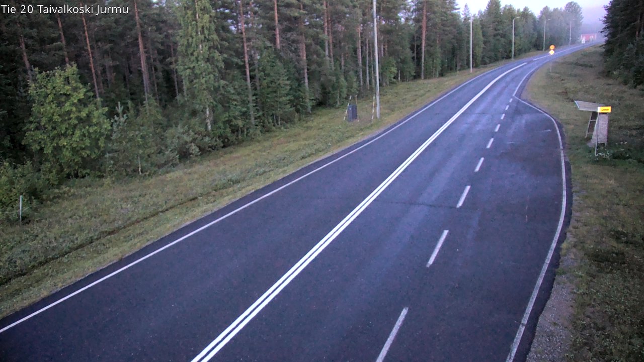Kelikamerat Kuva Tie 20 Taivalkoski, Jurmu, Taivalkoski, Pohjois-Pohjanmaa