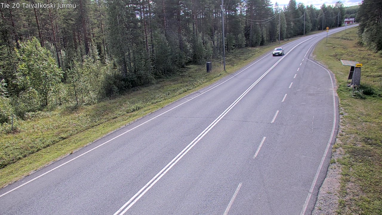 Kelikamerat Kuva Tie 20 Taivalkoski, Jurmu, Taivalkoski, Pohjois-Pohjanmaa