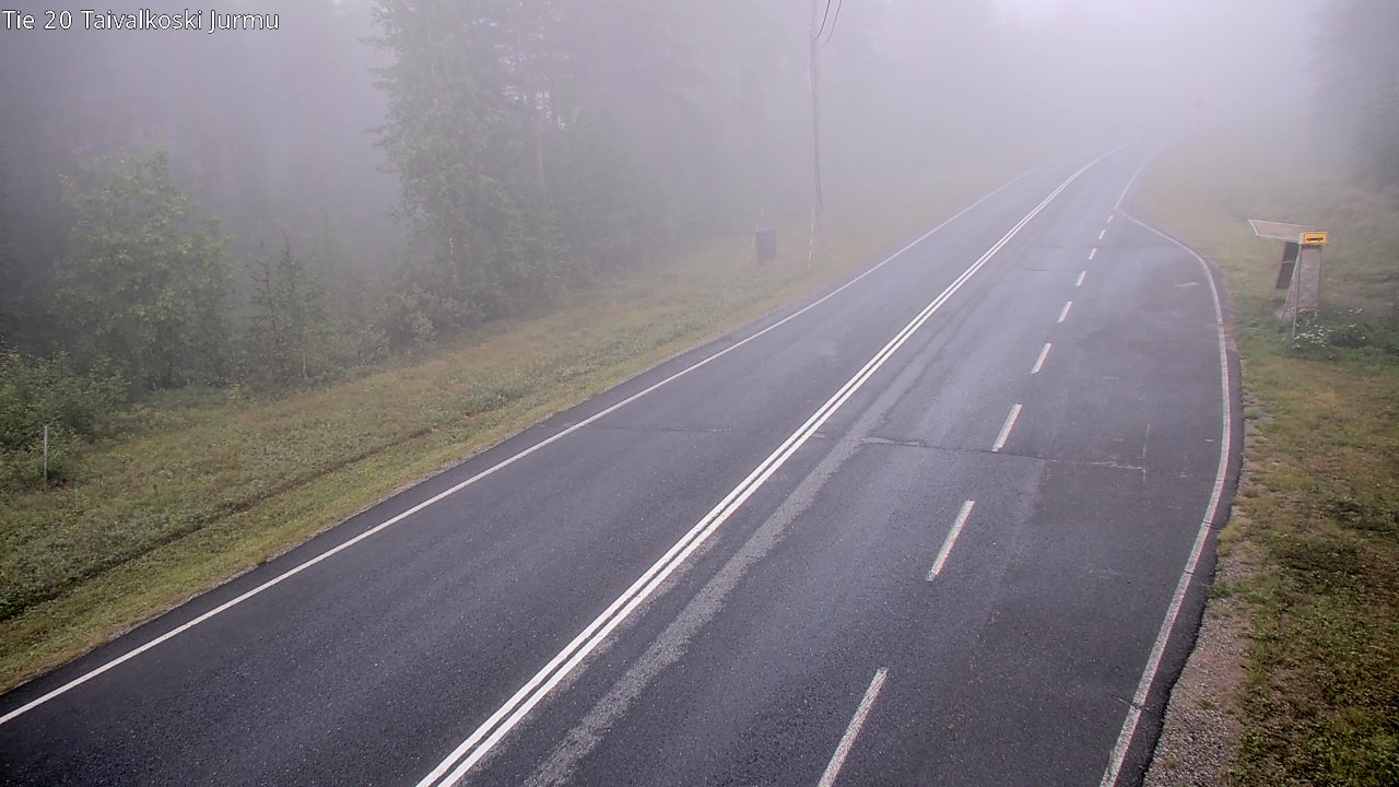 Kelikamerat Kuva Tie 20 Taivalkoski, Jurmu, Taivalkoski, Pohjois-Pohjanmaa