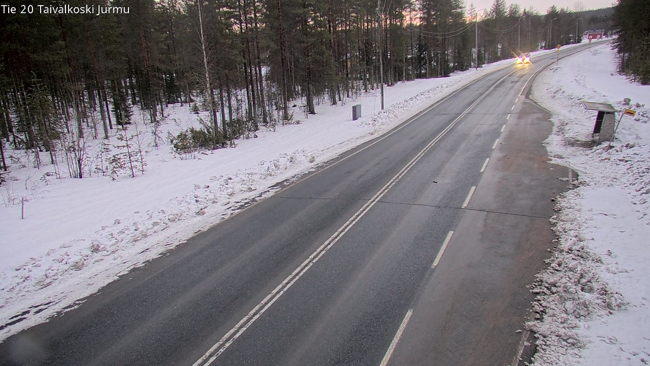 Kelikamerat Kuva Tie 20 Taivalkoski, Jurmu, Taivalkoski, Pohjois-Pohjanmaa